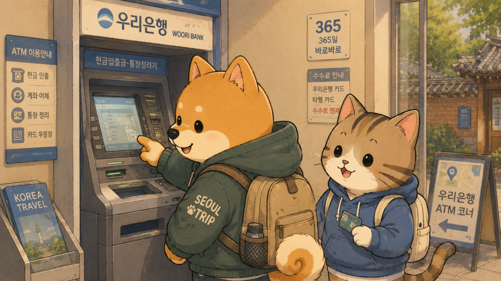 Korean ATM guide for first-time visitors how to use foreign card